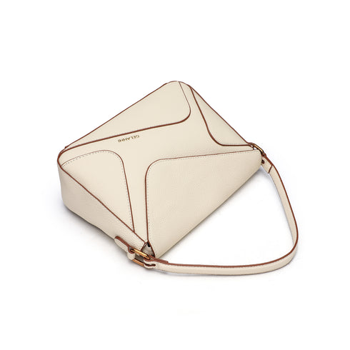 Puzzle Crossbody Bag - White